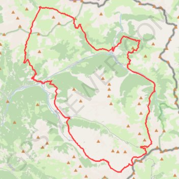 Trace GPS Map, itinéraire, parcours