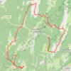 Trace GPS Tour de Chartreuse par les sommets, itinéraire, parcours