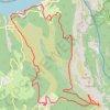 Trace GPS Galetas - Col d'Illoire - Aiguines (Verdon), itinéraire, parcours