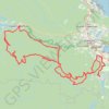 Trace GPS Robertson River Falls dual sport ride (not BBF), itinéraire, parcours