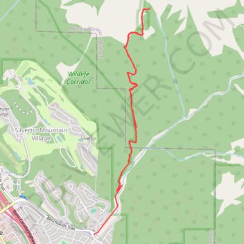 Trace GPS Lady Macdonald Trail, itinéraire, parcours