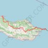 Trace GPS "Madeira" - 120 km Inselquerung mit allem was die Insel zu bieten hat!, itinéraire, parcours