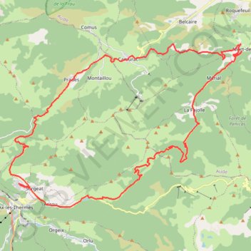 Trace GPS Ignaux Cyclisme, itinéraire, parcours