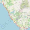 Trace GPS Lomener - Guidel Plage - Lomener, itinéraire, parcours