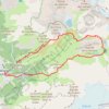 Trace GPS Laacs et refuge de la Vanoise, itinéraire, parcours