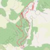 Trace GPS Gorges d'Oppedette, itinéraire, parcours