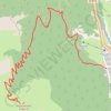 Trace GPS Col de Napremont, itinéraire, parcours