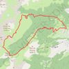 Trace GPS Col de Niard, itinéraire, parcours