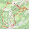 Trace GPS Brabant, Cornimont, Croix des Moinats, itinéraire, parcours