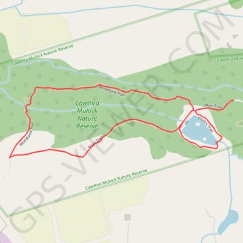 Trace GPS Cawthra Mulock Nature Reserve Loop, itinéraire, parcours