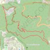 Trace GPS Maternelle - chemin du col ricard et retour, itinéraire, parcours