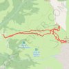 Trace GPS Col de la Tulle et des Porthets, itinéraire, parcours