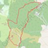 Trace GPS Labeil - Escandorgue - Col du Perthus, itinéraire, parcours