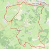 Trace GPS Les Orgues de Saint-Flour, itinéraire, parcours