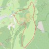 Trace GPS Rocher du Baconnet en boucle, itinéraire, parcours