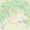 Trace GPS Arcais marais poitevin 27 kms, itinéraire, parcours