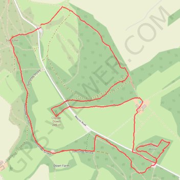 Trace GPS Ivinghoe Beacon, itinéraire, parcours
