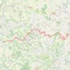 Trace GPS TCH J3 Confolens - Verteuil-sur-Charente, itinéraire, parcours