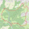 Trace GPS Autour de Cuvat, itinéraire, parcours