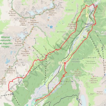 Trace GPS Marathon du Mont-Blanc 2022 · 24km · by Betrail.run, itinéraire, parcours