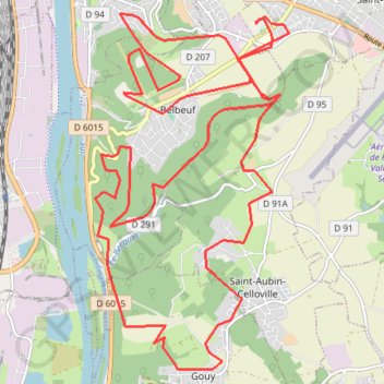 Trace GPS Trail La Galopée, itinéraire, parcours