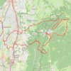 Trace GPS Aix-les-Bains - Le Revard, itinéraire, parcours