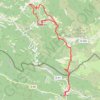Trace GPS De Plaisians à Brantes, itinéraire, parcours