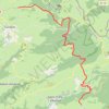 Trace GPS Tour de l'Aubrac - 04 - Les Enfrux - Laguiole, itinéraire, parcours