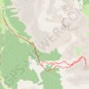 Trace GPS Turge de la Suffie - Le Laus, itinéraire, parcours