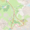 Trace GPS Boucle des refuges Giobernet, itinéraire, parcours