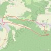 Trace GPS Armeau-Petit Palteau-Palteau-Armeau, itinéraire, parcours
