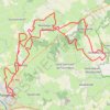 Trace GPS Rando d'Alauna - Valognes, itinéraire, parcours