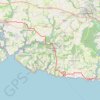 Trace GPS Pont-Aven - Clohars-Carnoët, itinéraire, parcours
