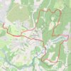 Trace GPS Canal de Carpentras - Pont-Aqueduc de Calas - Fontaine-de-Vaucluse, itinéraire, parcours