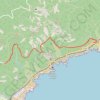 Trace GPS Le Cap Roux Antheor, de la Mer aux senteurs, itinéraire, parcours