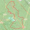 Trace GPS Balade en forêt de Fontainebleau, itinéraire, parcours