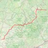 Trace GPS Route Napoléon J4 : Saint Agrève à Marssac-sur-Tarn, itinéraire, parcours