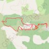 Trace GPS Cirque infernet, itinéraire, parcours