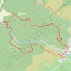 Trace GPS Babeau-Bouldoux, Cauduro et retour par Malibert, itinéraire, parcours
