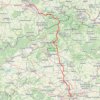 Trace GPS Trasa z Prague (Praha) do Dresden Albertplatz, itinéraire, parcours