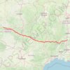 Trace GPS routeyou-puygiron-parcoul-chenaudorig, itinéraire, parcours
