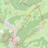 Trace GPS Fort Saint André - Mont Poupet, itinéraire, parcours