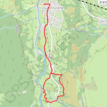 Trace GPS 1 Les granges dOurcibats - Louron Bike Trail, itinéraire, parcours