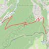 Trace GPS Le Montenvers, itinéraire, parcours