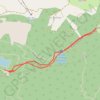 Trace GPS Lac vert - Chatelet des Ayeres, itinéraire, parcours