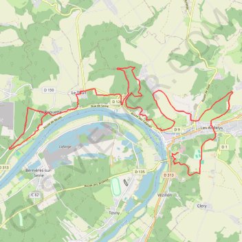 Trace GPS Trail des Rois Maudits 2023 27 km, itinéraire, parcours