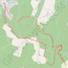 Trace GPS Salazac-la Valbonne, itinéraire, parcours
