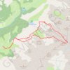 Trace GPS Combe de la Grande Forclaz et Tardevant, itinéraire, parcours