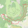 Trace GPS Forêt de Ceüse, itinéraire, parcours