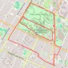 Trace GPS Parc Maisonneuve et jardin botanique de Montréal, itinéraire, parcours